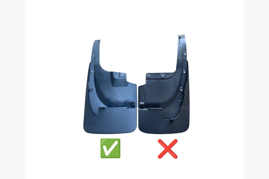 Toyota Land Cruiser 200 2007-2021 Guardabarros traseros originales 2015-2021 (2 uds, para body kit, estrechos) Foto 2