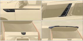 Cadillac Escalade 2020- Kit de carrocería MNR Carbon foto 8