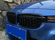 BMW 3 Series F30/F31 2012-2019 Riñoneras Diamond Black foto 2