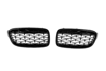 BMW 3 Series F30/F31 2012-2019 Riñoneras Diamond Black foto 3