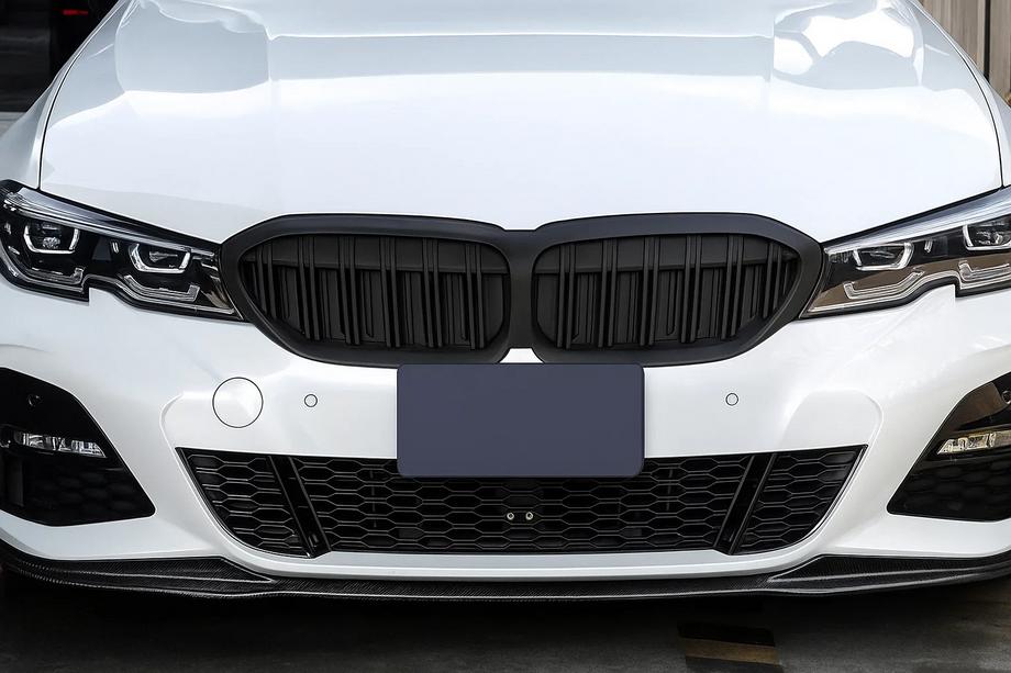 BMW 3 Series G20/G21 2018- Riñoneras M-Look V2 (2018-2022, Negro Mate) Image
