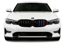 BMW 3 Series G20/G21 2018- Riñoneras M-Look V2 (2018-2022, M-Color con borde negro) foto 1