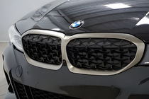 BMW 3 Series G20/G21 2018- Riñoneras Diamond Black (2018-2022, Marco Cromado) foto 1