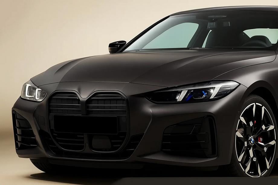 BMW 4 Series G22/23/26 2020- Riñoneras M-Look (para G22/23, Negro Mate) Image
