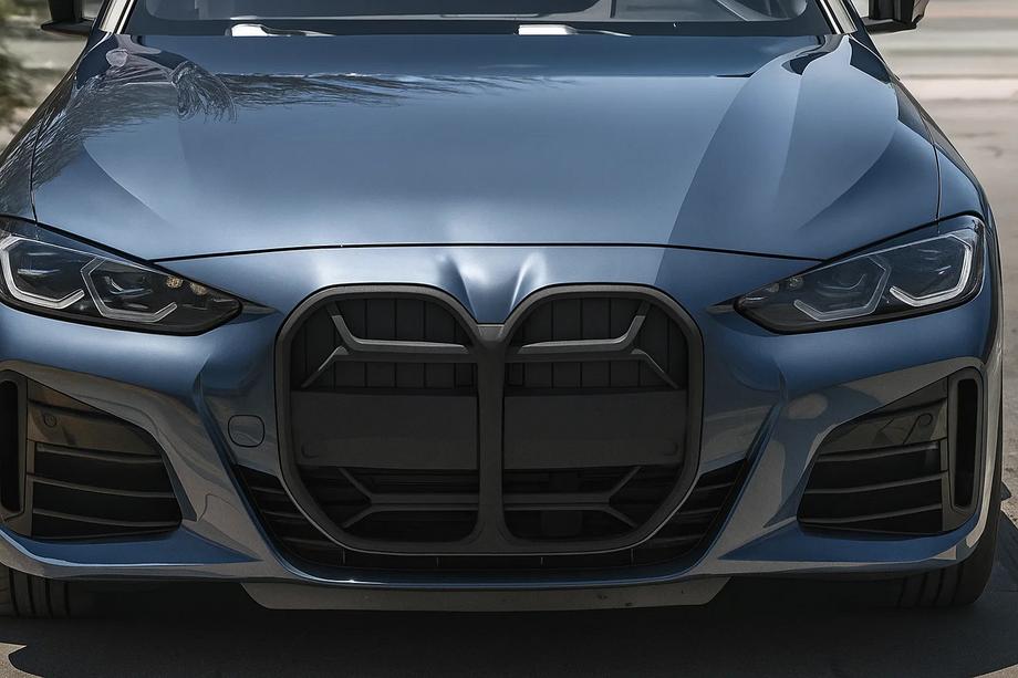 BMW 4 Series G22/23/26 2020- Riñoneras CS-Style (para G26, Negro Mate) Image