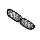 BMW 5 Series F10/F11 2010–2016 Branquias Diamond Silver (borde negro) foto 3