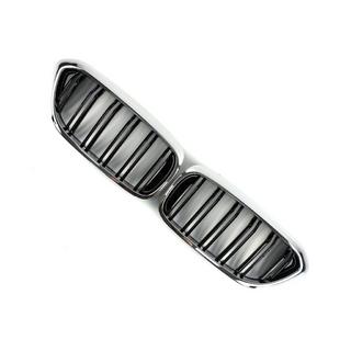 Riñones M-Look (2017-2020, Negro Brillante con Borde Cromado) BMW Serie 5 G30/G31 2017–2023 foto 3