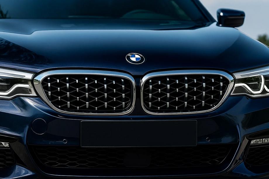 BMW Serie 5 G30/G31 2017–2023 Entradas de aire Diamond Silver V1 (2017-2020, marco cromado) Foto 1