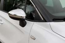 Citroen C-5 2008-2017 Cubiertas de Espejos (2 uds., Acero Inoxidable) foto 5