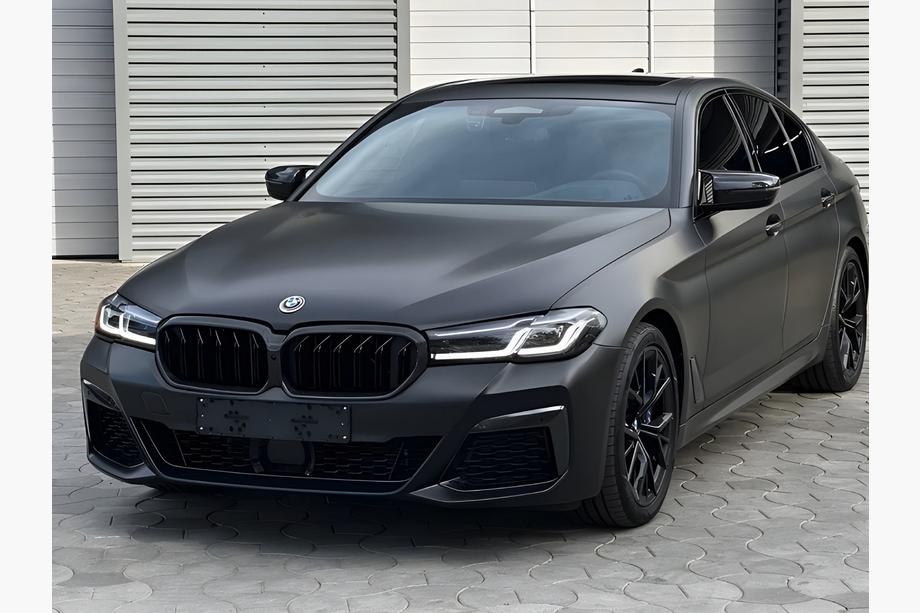 BMW Serie 5 G30/G31 2017–2023 Rejillas M-Look V1 (2021+, Negro Mate) Image