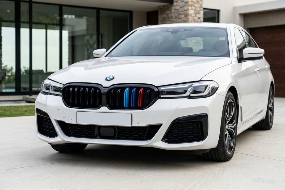 BMW Serie 5 G30/G31 2017–2023 Parrillas M-Look V1 (2021+, M-Color) Image