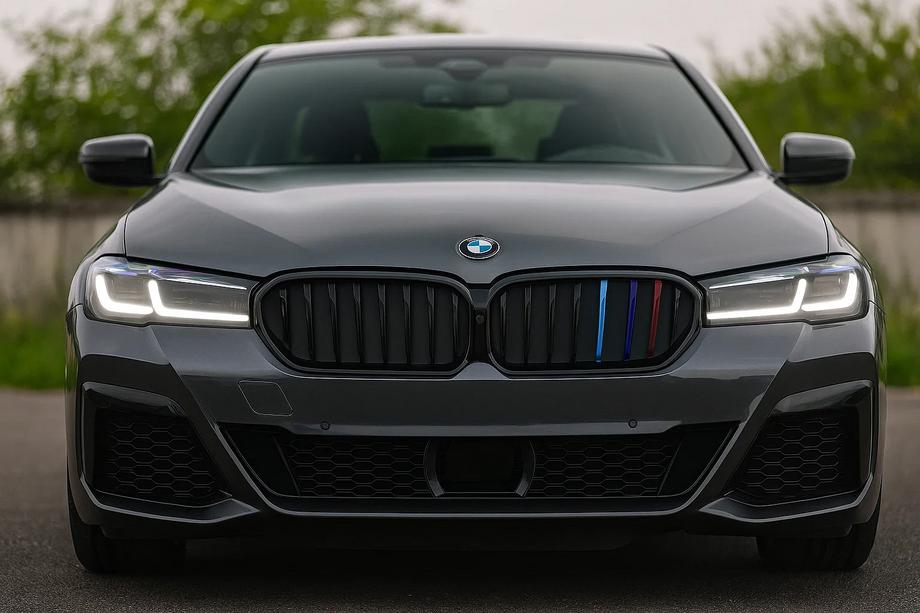 BMW Serie 5 G30/G31 2017–2023 Parrilla Riñón 1 Bar (2021+, M-Color) Image