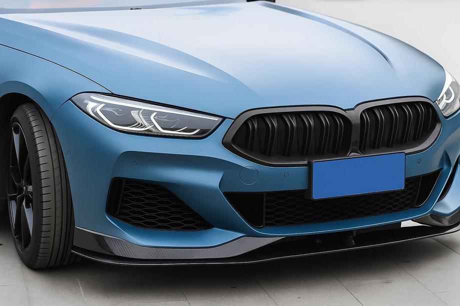 BMW 8 Series G14/G15/G16 2018- Riñones M-Look (2023+, Negro Mate) Foto 1