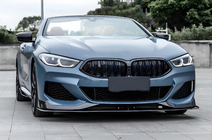 BMW 8 Series G14/G15/G16 2018- Riñones M-Look (2023+, Negro Brillante) foto 1