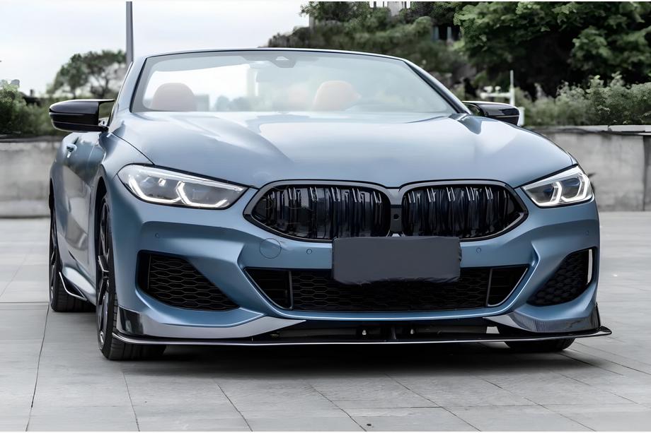 BMW 8 Series G14/G15/G16 2018- Riñones M-Look (2023+, Negro Brillante) Image