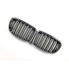 BMW X1 E84 2009-2015 Riñones M-Look (Negro Brillante con Marco Cromado) foto 3