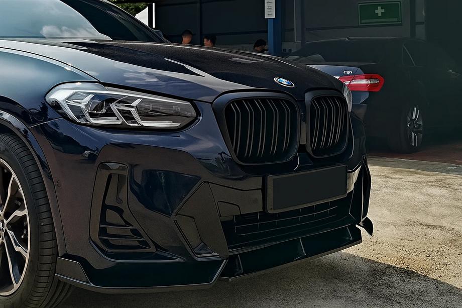 BMW X3 G01 2018- Riñoneras M-Look (2021+, Negro Mate) Image