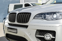 BMW X6 E71 2008–2014 Riñones M-Look (negro mate) foto 2