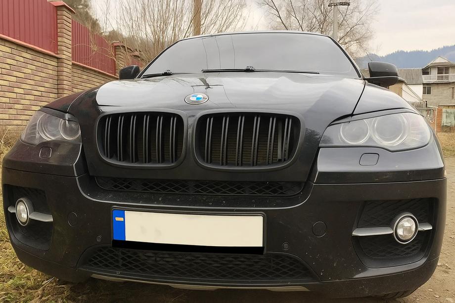 BMW X6 E71 2008–2014 Riñones M-Look (negro mate) Image