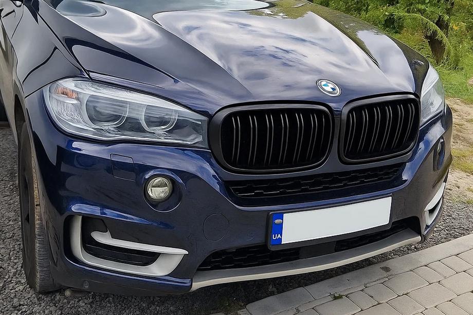 BMW X6 F16 2014-2019 Riñones M-Look (negro mate) Foto 1