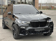 BMW X7 G07 2019- Riñones M-Look (2019-2022, Negro Brillante) foto 2