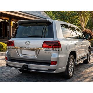 Difusor trasero sin cromo 2016↗ (Executive 2019/2021, para enganche de remolque) Toyota Land Cruiser 200 2007-2021 foto 2