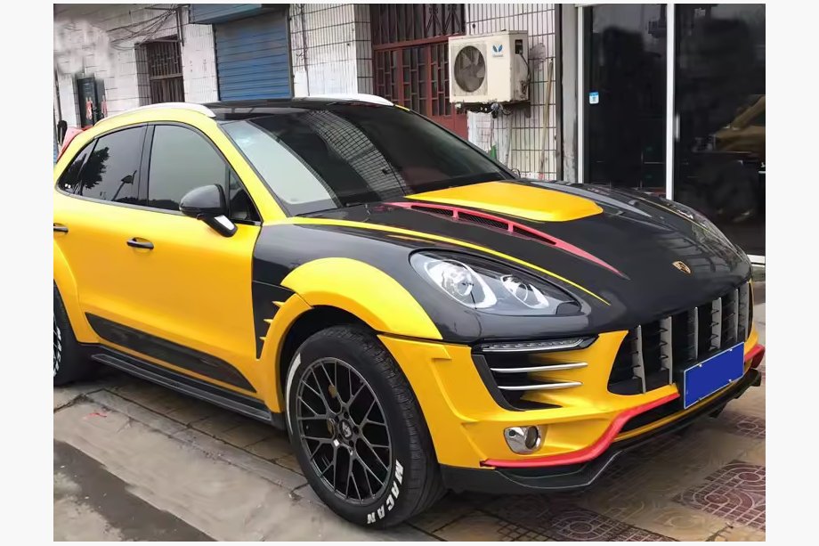 Porsche Macan 2014-2024 Kit de carrocería completo Carbon FullSet Image