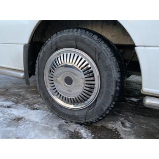 Tapacubos de acero inoxidable Estrella (1-aro, Juego de 4) Volkswagen Crafter 2006-2016 foto 4