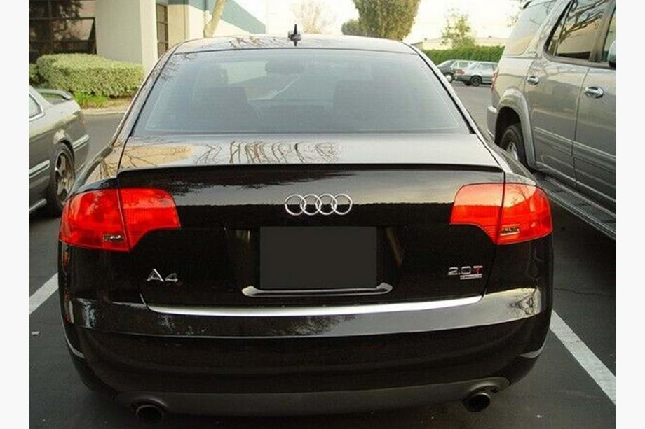 Audi A4 B7 2004-2008 Alerón DPT (Negro Brillante) Image