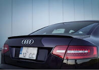 Audi A6 C6 2004-2011 Alerón DPT (Negro Brillante) foto 1