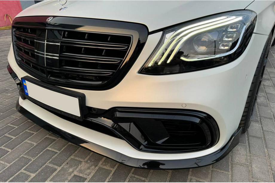 Mercedes S-class W222 2013-2022 Labio delantero BRB (2018+) Foto 4