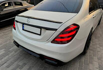 Mercedes S-class W222 2013-2022 Difusor trasero BRB (imprimado, 2018+) foto 10