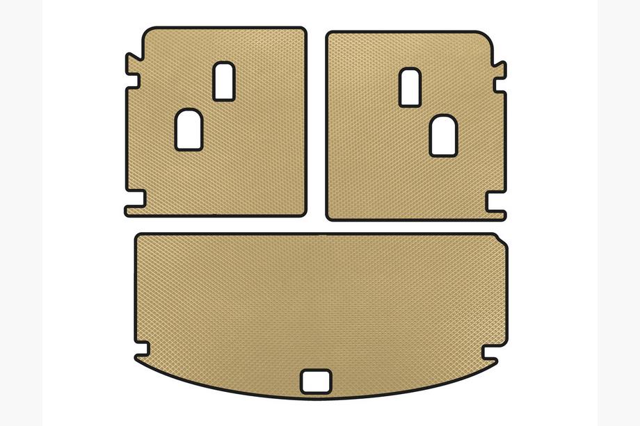 Acura MDX 2013-2020 Alfombrilla de maletero EVA V-2 (Beige) Image