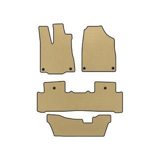 Alfombrillas EVA (3 Filas, Beige)