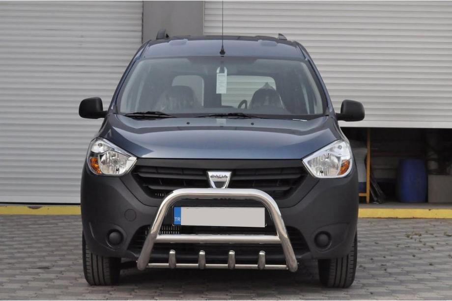 Renault Dokker 2013-2022 Defensa Delantera WT003 (Acero Inoxidable) Foto 2