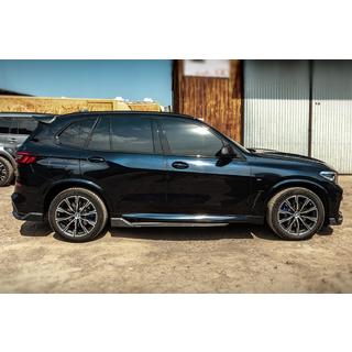 Cubiertas de faldones laterales Carbono V3 (Carbono real) BMW X5 G05 2019–2026 foto 4