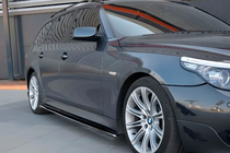 BMW 5 Series E60/E61 2003-2010 Faldones Laterales DPT (Negro Brillante) foto 1