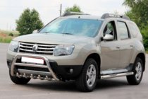 Dacia Duster 2008-2018 Tubos laterales con insertos (2 uds., acero inoxidable) foto 5