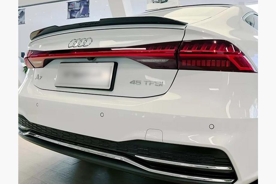 Audi A7 2018- Alerón DPT (Negro Brillante) Image