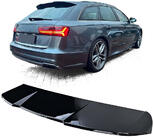 Audi A6 C7 2011-2017 Spoiler DPT V2 (Avant, negro brillo) foto 1