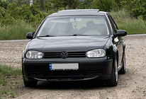 Volkswagen Golf 4 1997-2006 Labio delantero DPT (negro mate) foto 4