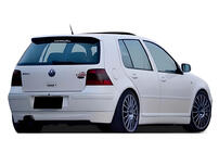 Volkswagen Golf 4 1997-2006 Difusor trasero DPT (negro mate) foto 1