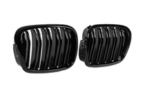 BMW 5 Series E39 1996-2003 Riñones M-Look (2000-2003, Negro Brillante) foto 4
