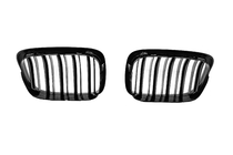 BMW 5 Series E39 1996-2003 Riñones M-Look (2000-2003, Negro Brillante) foto 5