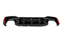 BMW Serie 5 G30/G31 2017–2023 Difusor trasero DPT (para M-Sport/M5 F90, negro brillo) foto 3