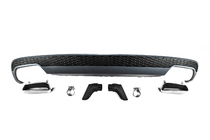 Audi A6 C7 2011-2017 Difusor trasero con salidas de escape DPT estilo S-Line (2011-2014) foto 2