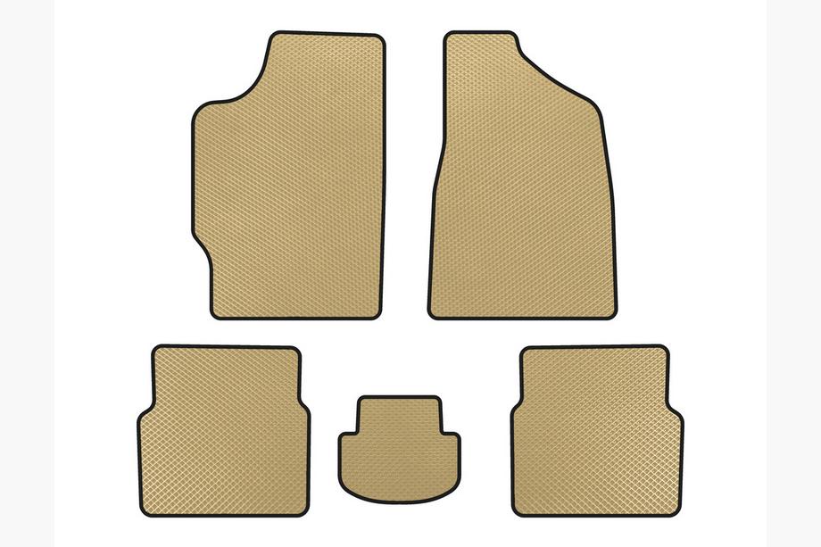 Audi 80 1978-1986 Alfombrillas EVA (Sedan, Beige) Image