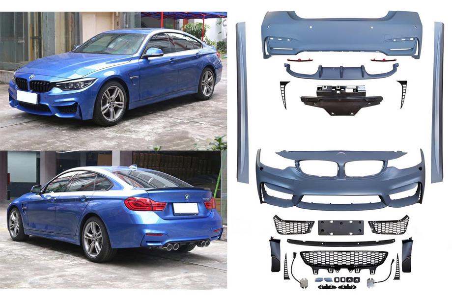 BMW 4 Series F32/F33/F36 2012-2020 Kit de Carroceria F82 M4 (para F36) Foto 2