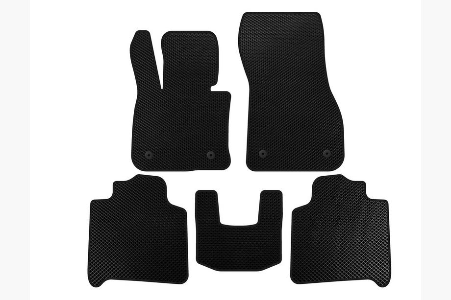 BMW 2 Series Active Tourer F45/F46 2014-2021 Alfombrillas EVA (Para F46, 2 Filas, Negro) Image