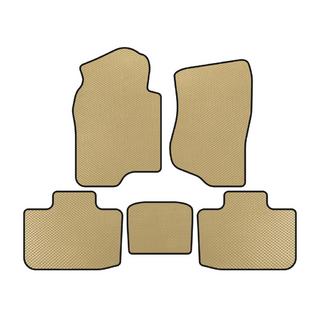Alfombrillas EVA (2 Filas, Beige)